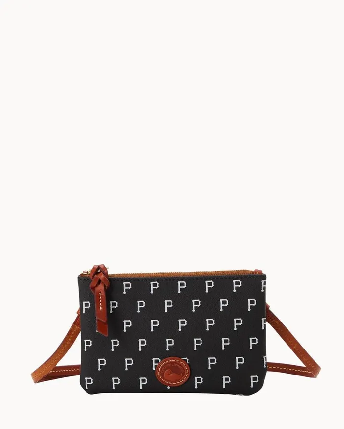 MLB Pirates Top Zip Crossbody Pirates Women Dooney and Bourke Crossbodies