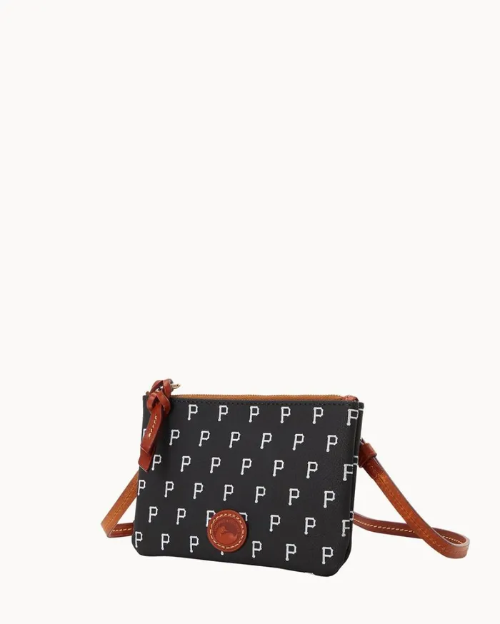 MLB Pirates Top Zip Crossbody Pirates Women Dooney and Bourke Crossbodies