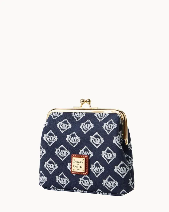MLB Rays Large Framed Purse Rays Women Dooney and Bourke Wallets MLB Rays Large Framed Purse Rays Women Dooney and Bourke Wallets