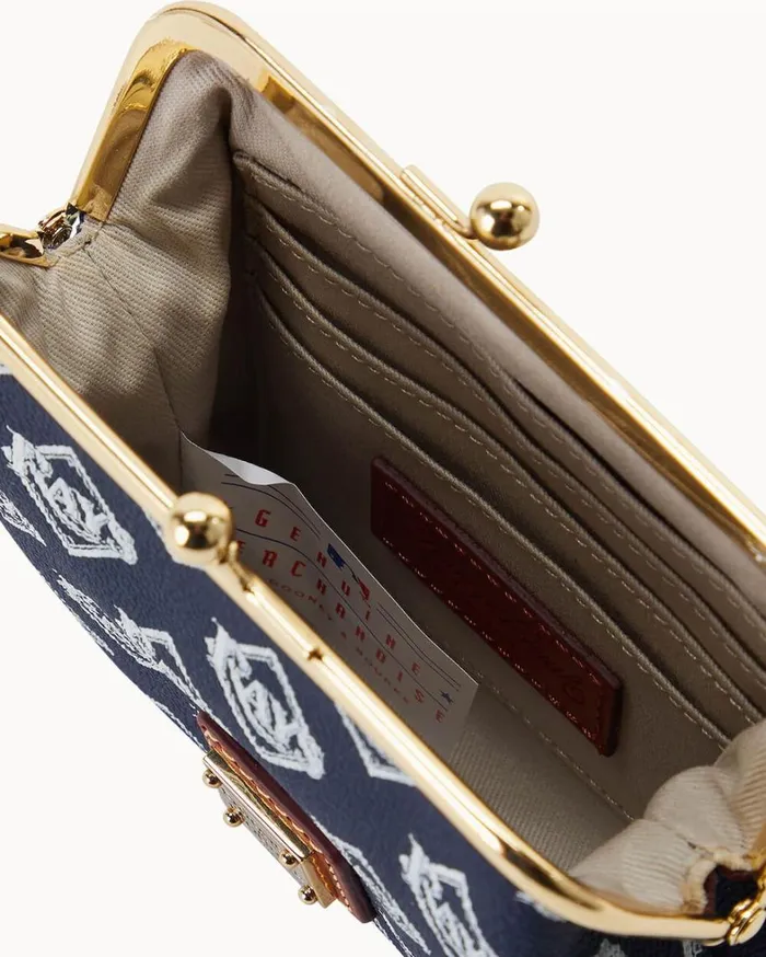 MLB Rays Large Framed Purse Rays Women Dooney and Bourke Wallets MLB Rays Large Framed Purse Rays Women Dooney and Bourke Wallets