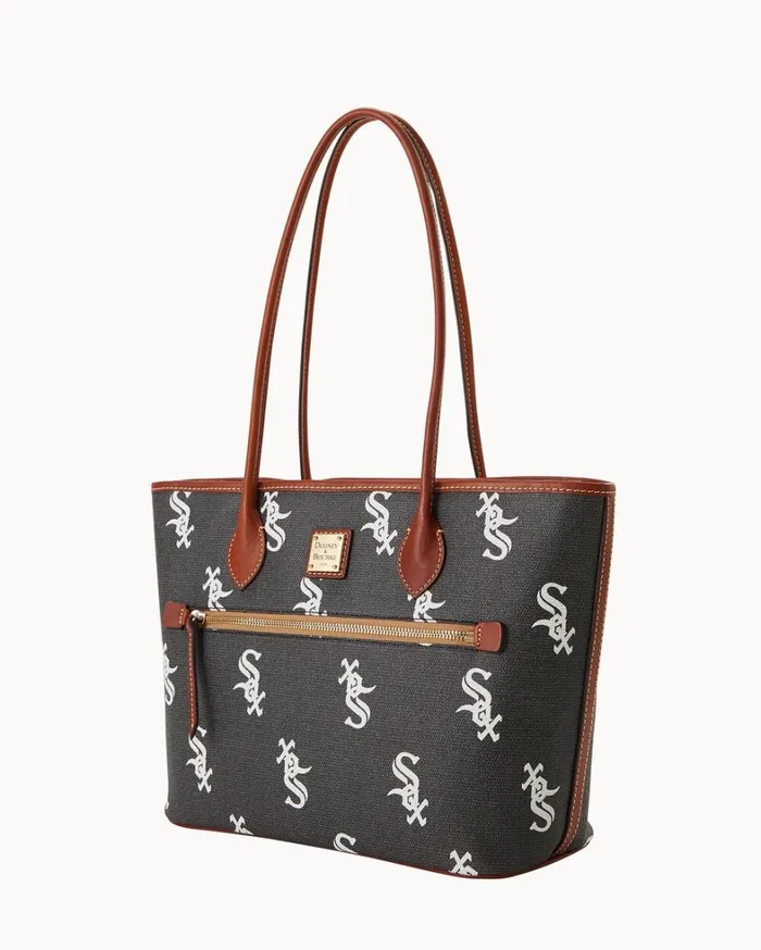 MLB White Sox Tote White Sox Women Dooney and Bourke Totes MLB White Sox Tote White Sox Women Dooney and Bourke Totes