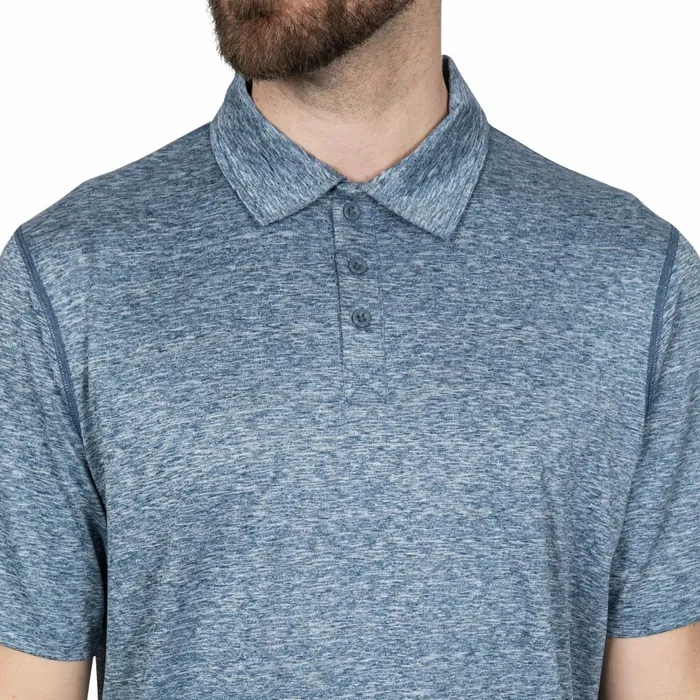 Monocle Quick Dry Polo Shirt Navy Men Trespass TShirts
