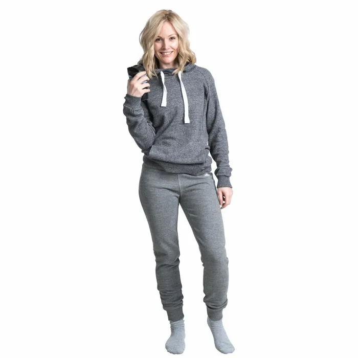 Nancy Pull Over Hoodie Dark Grey Marl Women Trespass Hoodies
