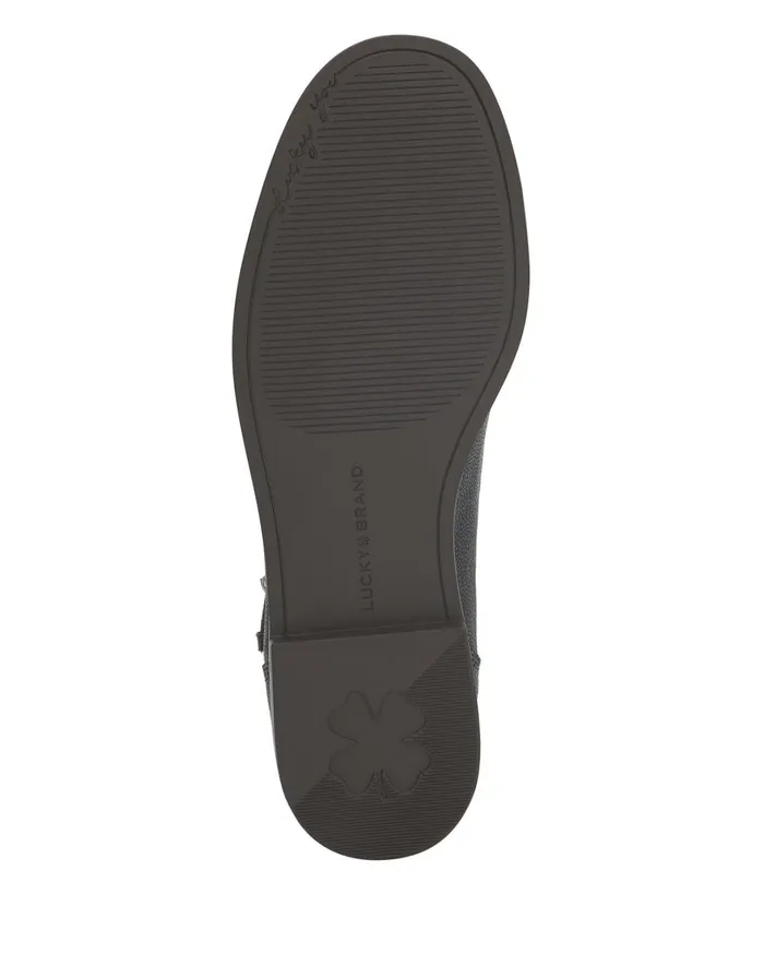 Necia Flat Black Women Lucky Brand Shoes