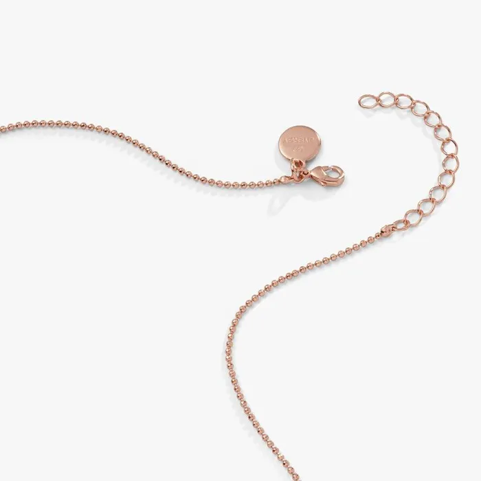 Necklaces Women Alex And Ani Dainty Heart Necklace Shiny Rose Gold