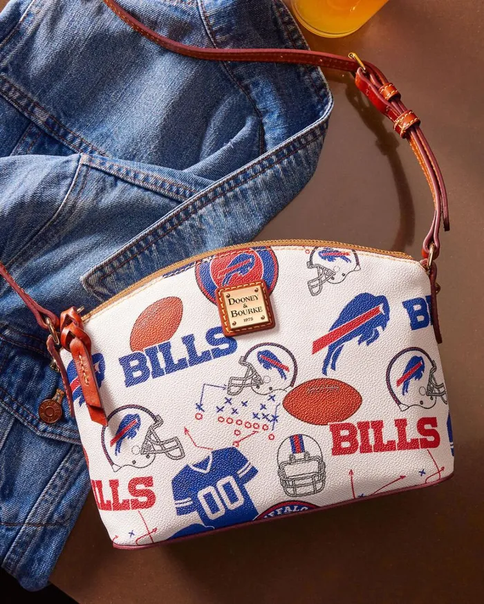 NFL Bills Suki Crossbody Bills Women Dooney and Bourke Crossbodies NFL Bills Suki Crossbody Bills Women Dooney and Bourke Crossbodies