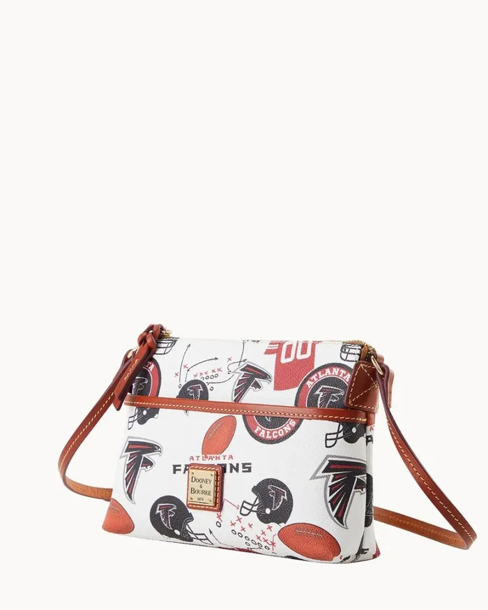 NFL Falcons Ginger Crossbody Falcons Women Dooney and Bourke Crossbodies NFL Falcons Ginger Crossbody Falcons Women Dooney and Bourke Crossbodies