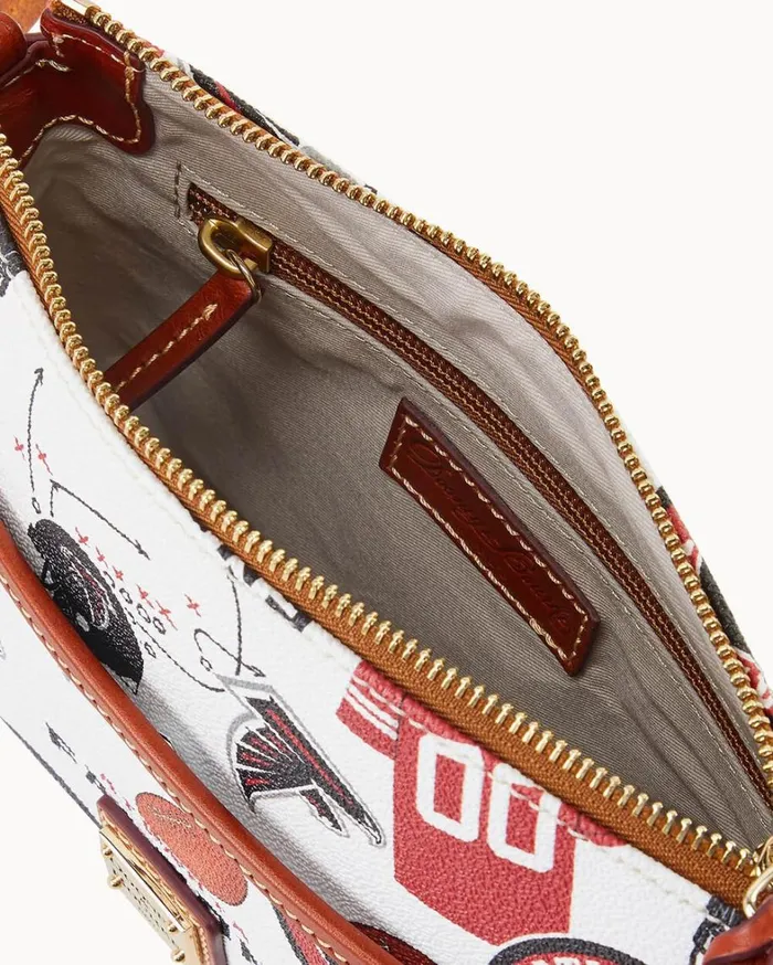 NFL Falcons Ginger Crossbody Falcons Women Dooney and Bourke Crossbodies NFL Falcons Ginger Crossbody Falcons Women Dooney and Bourke Crossbodies