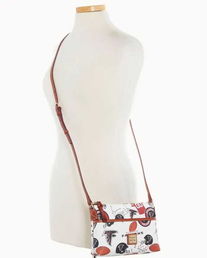 NFL Falcons Ginger Crossbody Falcons Women Dooney and Bourke Crossbodies NFL Falcons Ginger Crossbody Falcons Women Dooney and Bourke Crossbodies