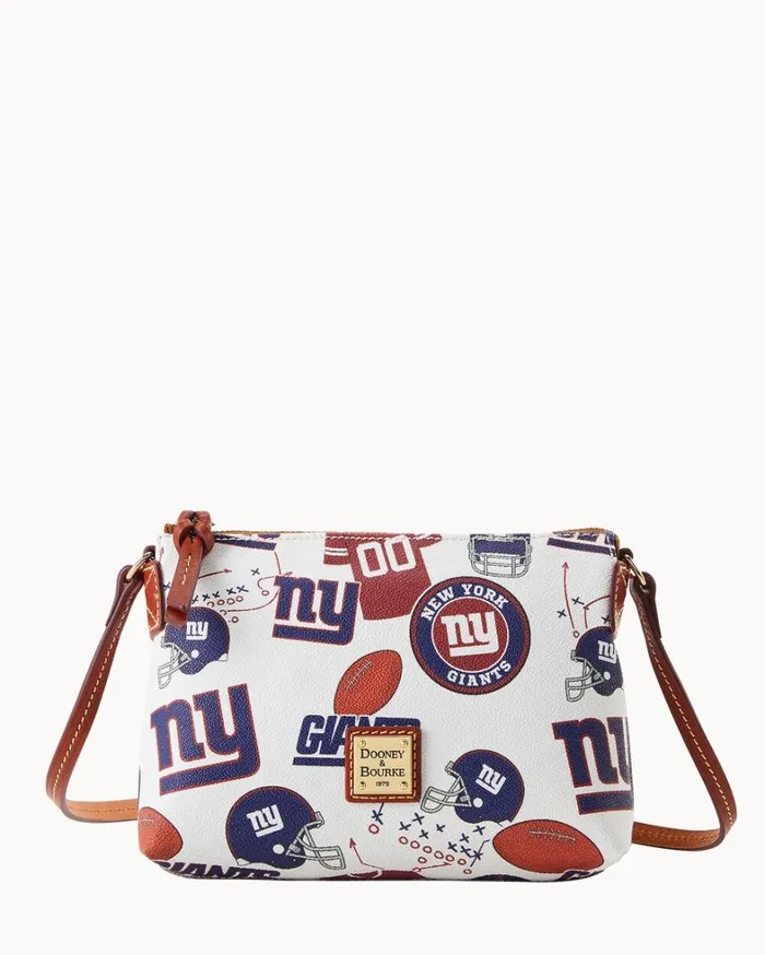 NFL NY Giants Crossbody Pouchette Giants Women Dooney and Bourke Crossbodies
