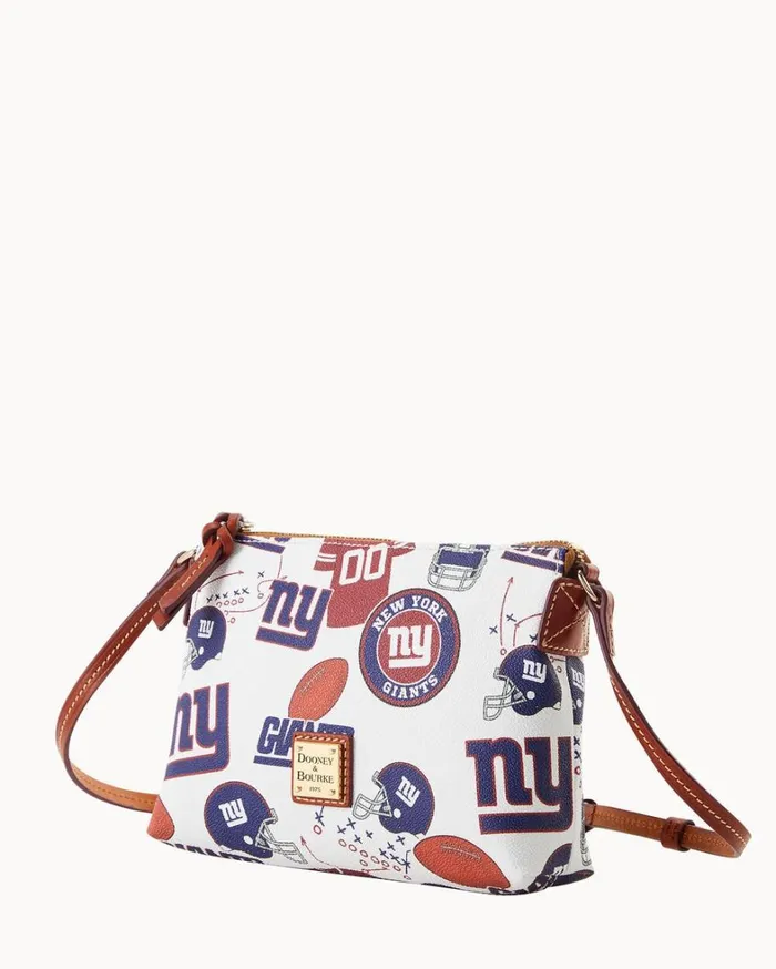 NFL NY Giants Crossbody Pouchette Giants Women Dooney and Bourke Crossbodies NFL NY Giants Crossbody Pouchette Giants Women Dooney and Bourke Crossbodies