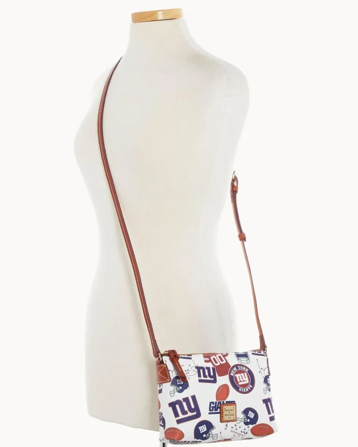 NFL NY Giants Crossbody Pouchette Giants Women Dooney and Bourke Crossbodies NFL NY Giants Crossbody Pouchette Giants Women Dooney and Bourke Crossbodies