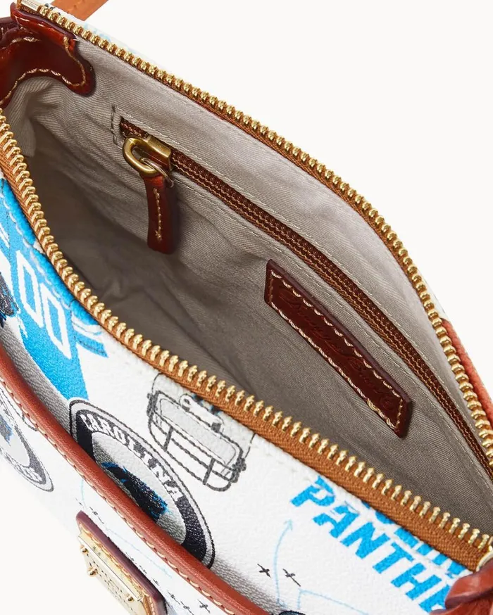 NFL Panthers Ginger Crossbody Panthers Women Dooney and Bourke Crossbodies NFL Panthers Ginger Crossbody Panthers Women Dooney and Bourke Crossbodies