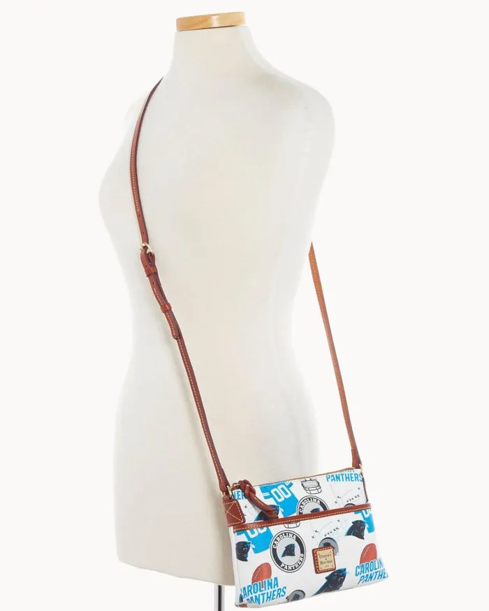 NFL Panthers Ginger Crossbody Panthers Women Dooney and Bourke Crossbodies NFL Panthers Ginger Crossbody Panthers Women Dooney and Bourke Crossbodies