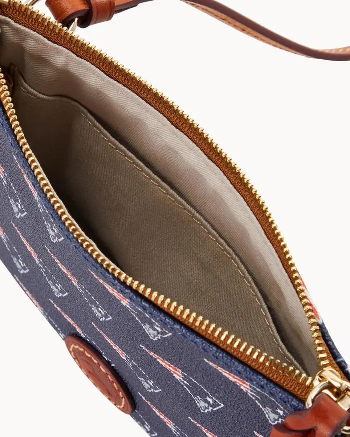 NFL Patriots Top Zip Crossbody Patriots Women Dooney and Bourke Crossbodies NFL Patriots Top Zip Crossbody Patriots Women Dooney and Bourke Crossbodies