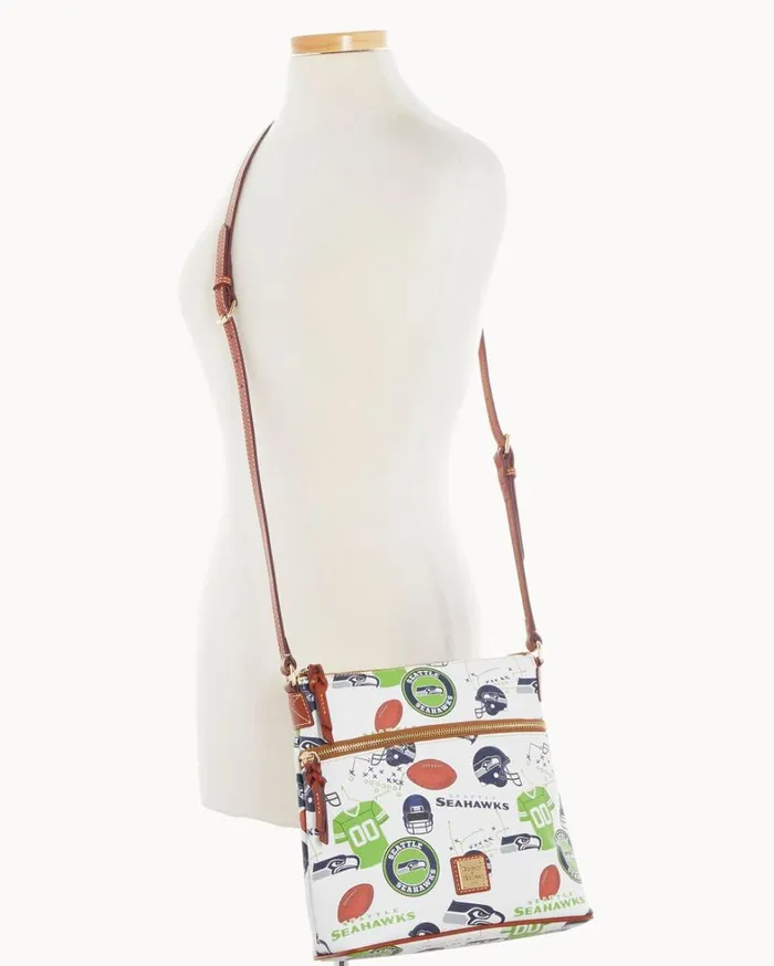 NFL Seahawks Crossbody Seahawks Women Dooney and Bourke Crossbodies NFL Seahawks Crossbody Seahawks Women Dooney and Bourke Crossbodies