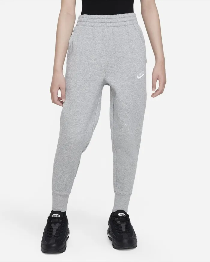 Older Kids 7 8211 15 Years Kids Nike Sportswear Club Fleece Dark Grey Heatherbase Greywhite