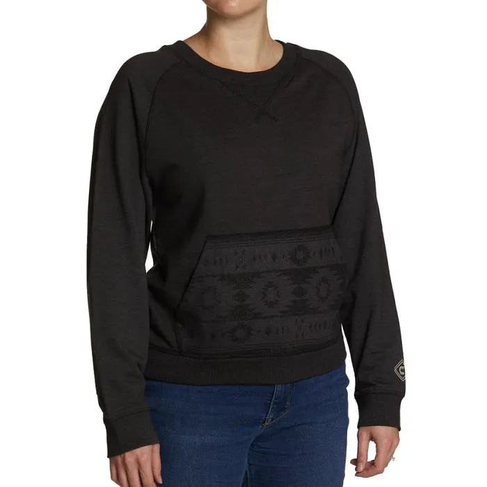 Outerwear Women Justin Boots Justin Conceal Carry Sweatshirt Black