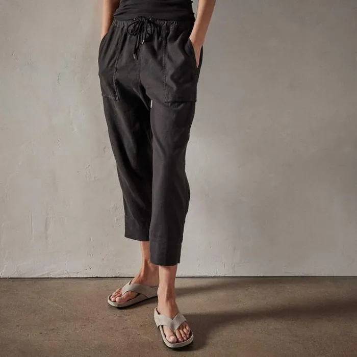 PantsDenim Women James Perse Surplus Pant Black