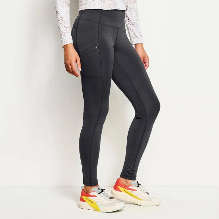 Pants Women Orvis Zero Limits Fitted Leggings Black