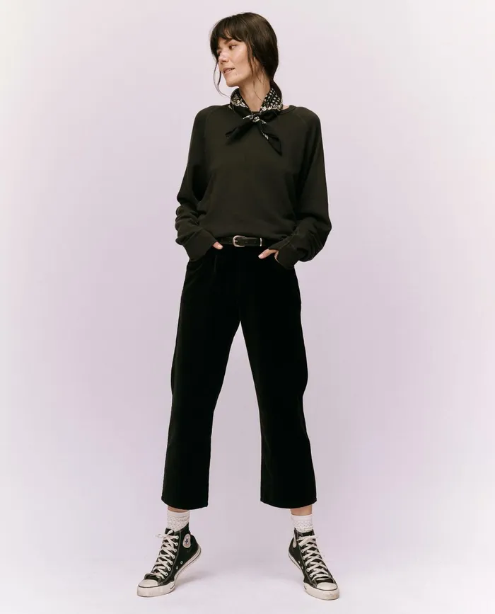 Pants Women The Great The Velvet Wayne Jean Black Pants Women The Great The Velvet Wayne Jean Black