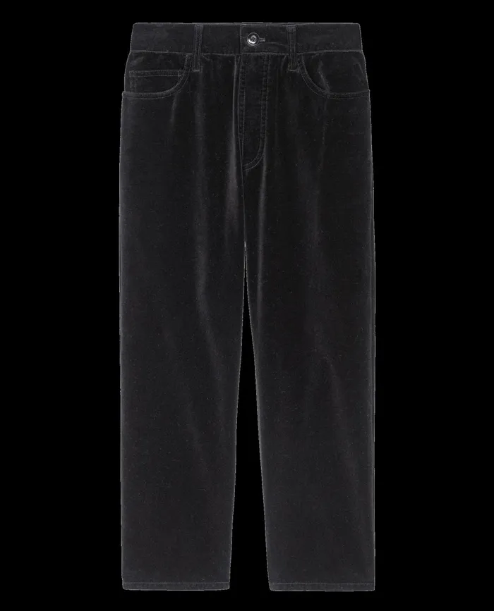 Pants Women The Great The Velvet Wayne Jean Black Pants Women The Great The Velvet Wayne Jean Black