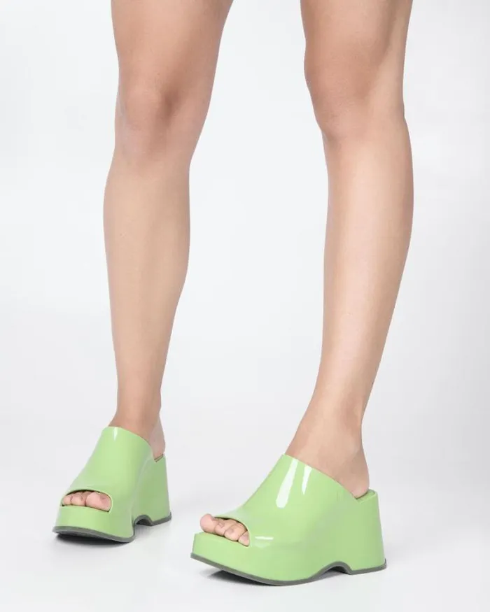 Patty Green Women Melissa Platforms