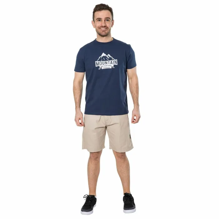 Peaked Quick Dry Casual TShirt Navy Men Trespass TShirts