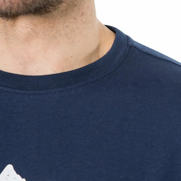 Peaked Quick Dry Casual TShirt Navy Men Trespass TShirts