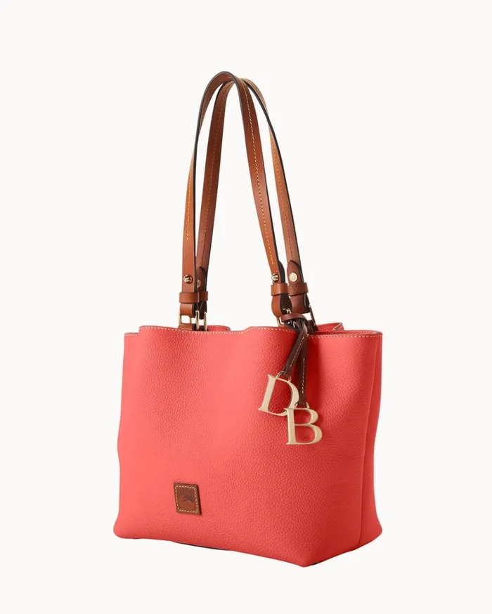 Pebble Grain Small Flynn Geranium Women Dooney and Bourke Mini Bags Pebble Grain Small Flynn Geranium Women Dooney and Bourke Mini Bags