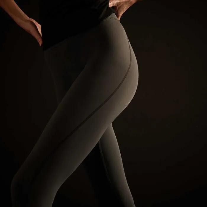 Performance Bottoms Women James Perse YOSEMITE Spiral Seam Legging Carbongrey