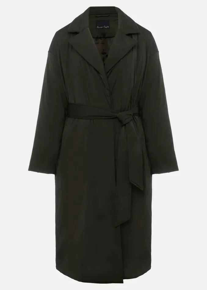 Phase Eight Coats Erin Long Puffer Coat Bottle Green 8211 Women