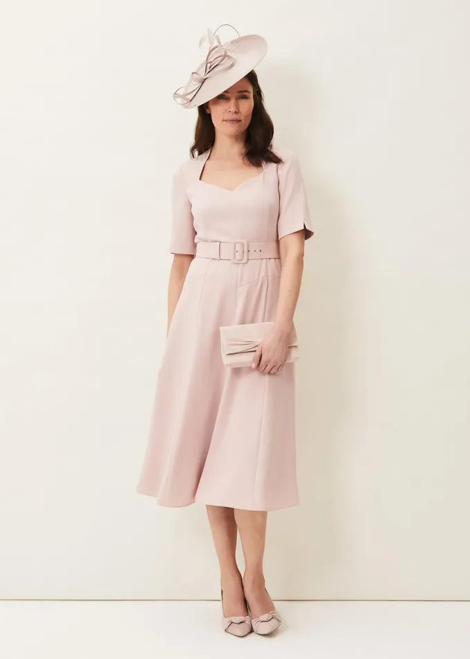 Phase Eight Dresses Abigail Fit And Flare Dress Antique Rose 8211 Women