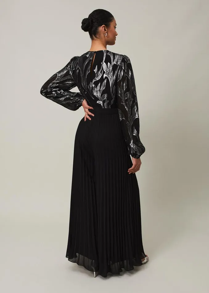 Phase Eight Dresses Althea Wide Leg Jumpsuit Black 8211 Women