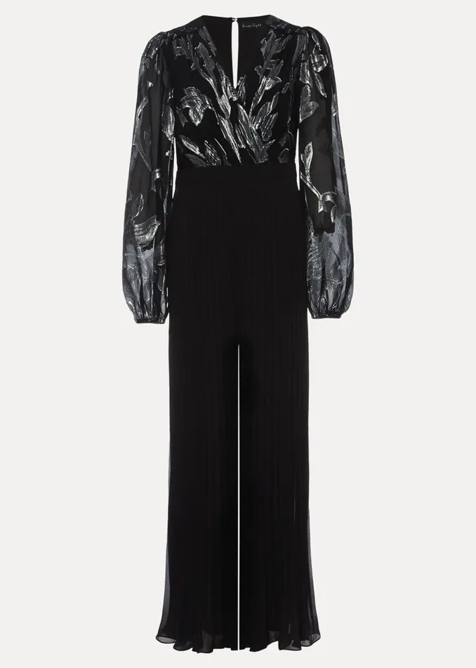Phase Eight Dresses Althea Wide Leg Jumpsuit Black 8211 Women