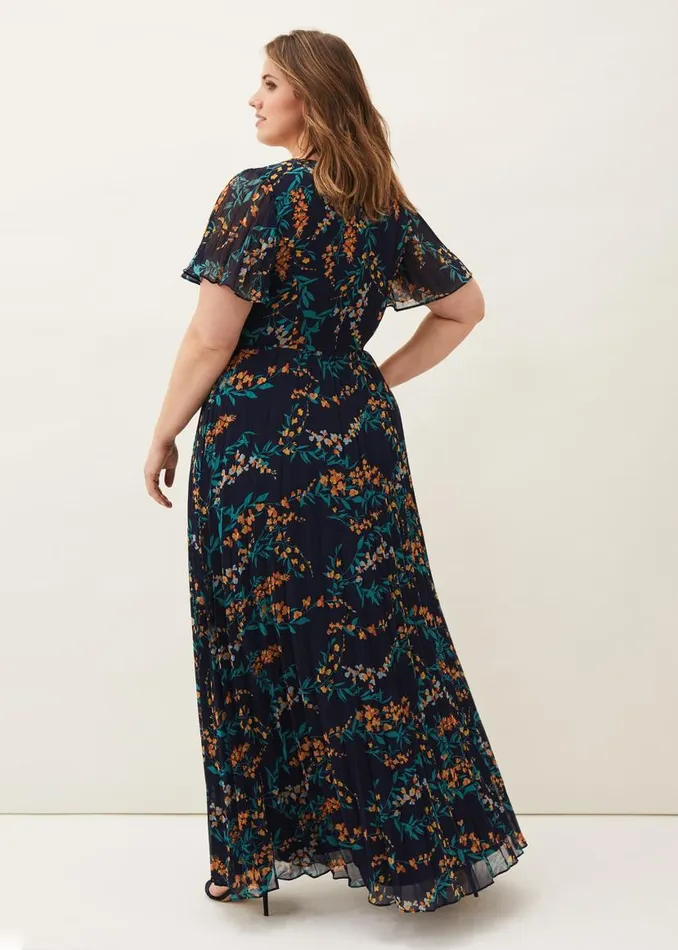 Phase Eight Dresses Annie Floral Maxi Dress Navymulti 8211 Women
