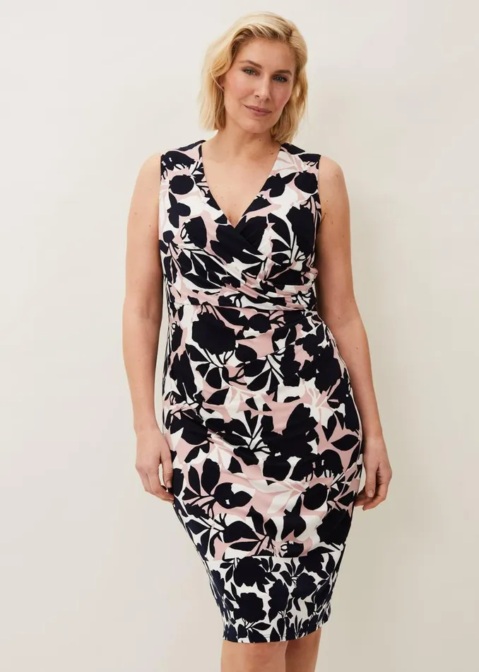 Phase Eight Dresses Anoushka Floral Jersey Dress Multicoloured 8211 Women