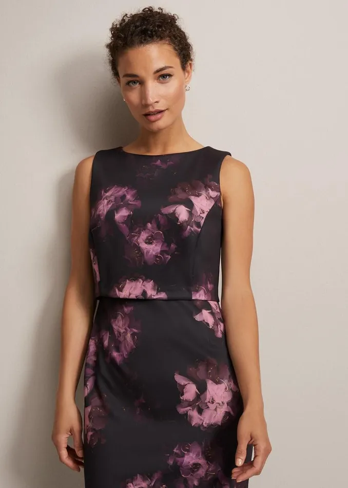 Phase Eight Dresses Arianne Abstract Floral Scuba Dress Multicoloured 8211 Women Phase Eight Dresses Arianne Abstract Floral Scuba Dress Multicoloured 8211 Women