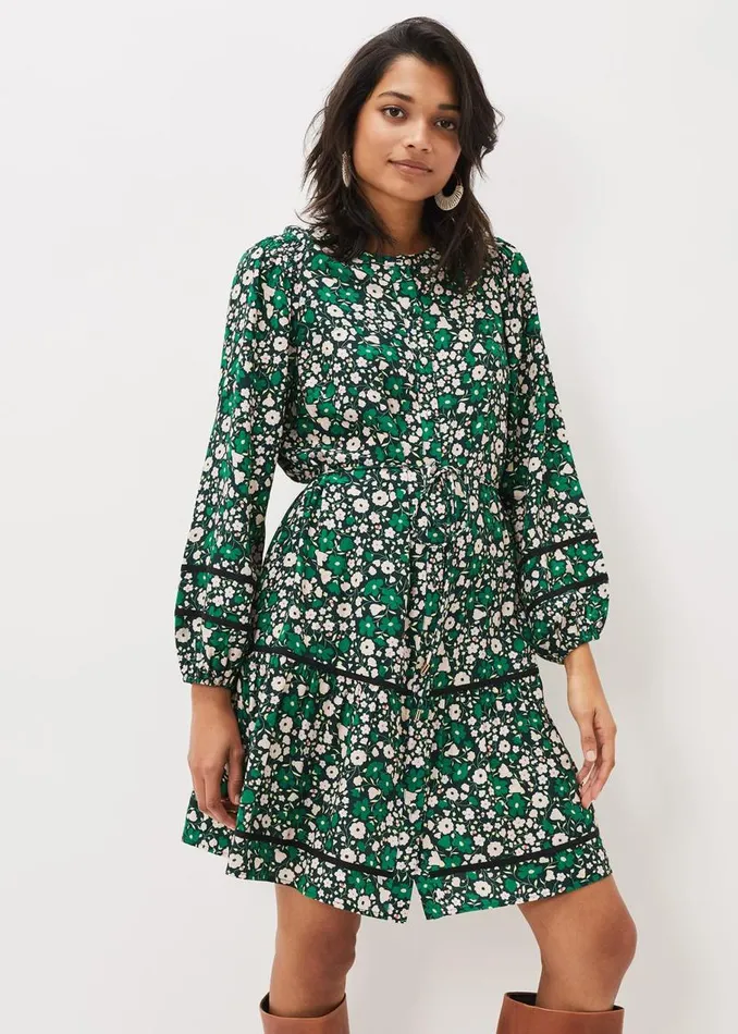 Phase Eight Dresses Ava Floral Mini Dress Multicoloured 8211 Women