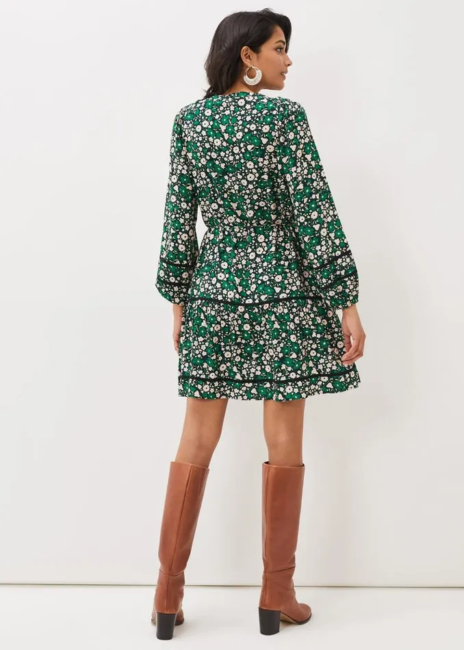 Phase Eight Dresses Ava Floral Mini Dress Multicoloured 8211 Women