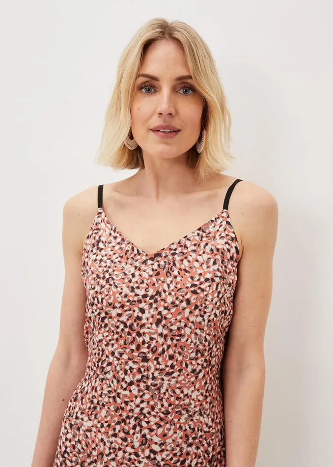 Phase Eight Dresses Ellerie Printed Slip Dress Natural 8211 Women
