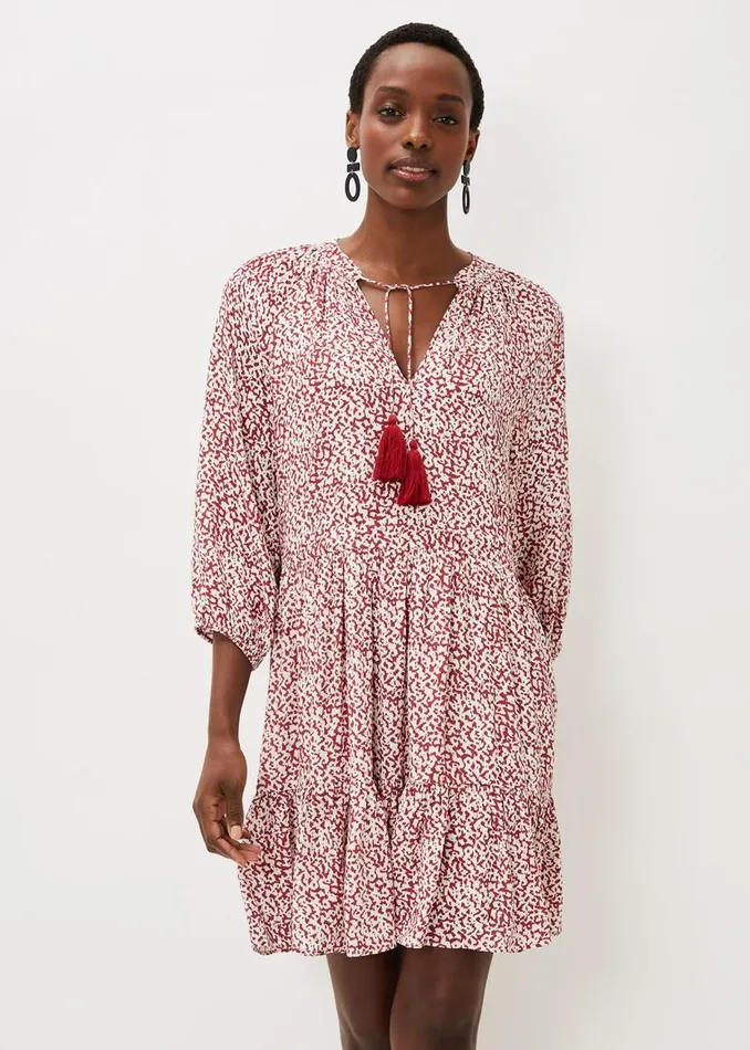 Phase Eight Dresses Lara Print Swing Dress Rustivory 8211 Women