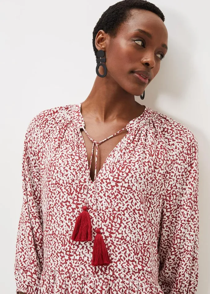 Phase Eight Dresses Lara Print Swing Dress Rustivory 8211 Women