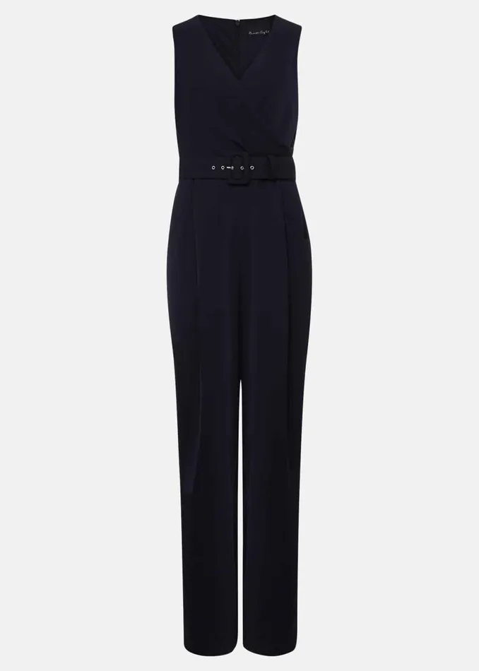 Phase Eight Dresses Lissia Navy Wide Leg Jumpsuit Navy 8211 Women