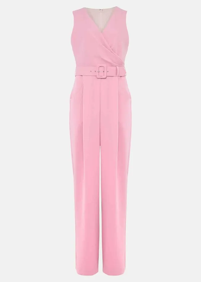 Phase Eight Dresses Lissia Pink Wide Leg Jumpsuit Candy Pink 8211 Women