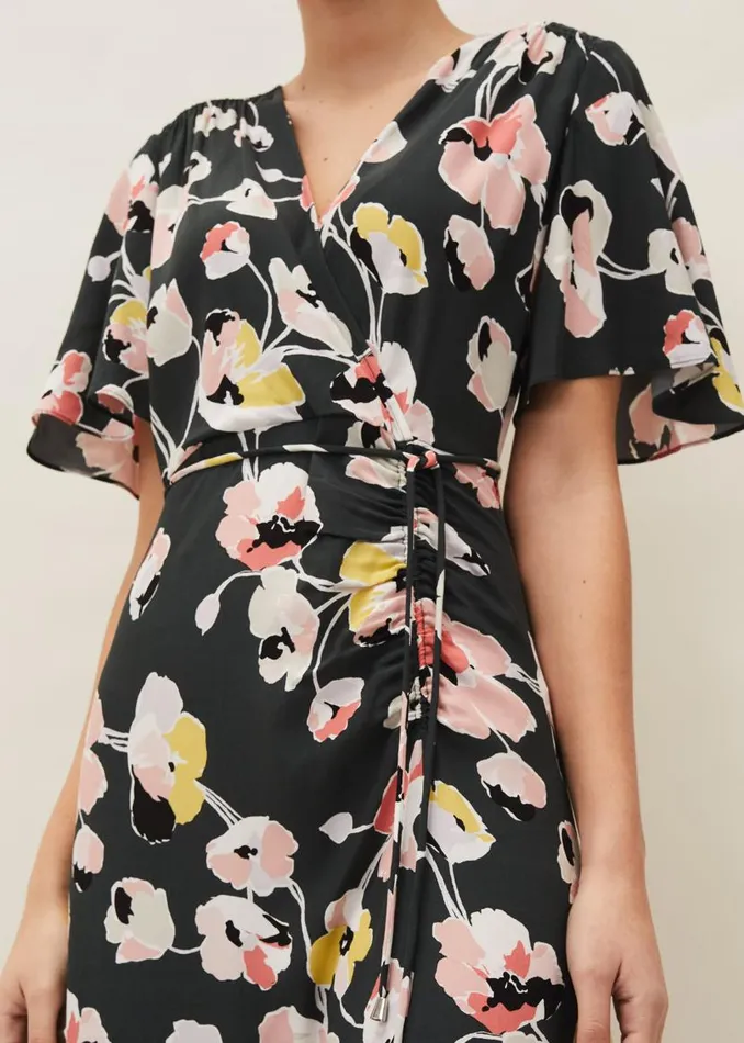 Phase Eight Dresses Malala Floral Midi Dress Green Multi 8211 Women