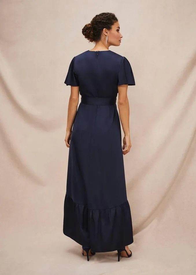 Phase Eight Dresses Nancie Eclipse Hem Dress Navy 8211 Women
