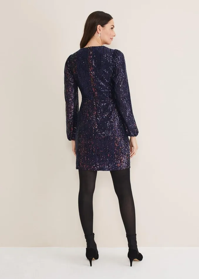 Phase Eight Dresses Orianne Sequin Dress Multicoloured 8211 Women