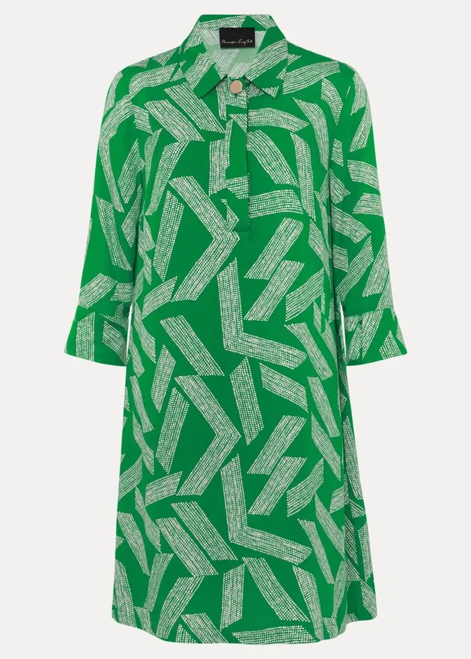Phase Eight Dresses Penele Abstract Mini Dress Green 8211 Women