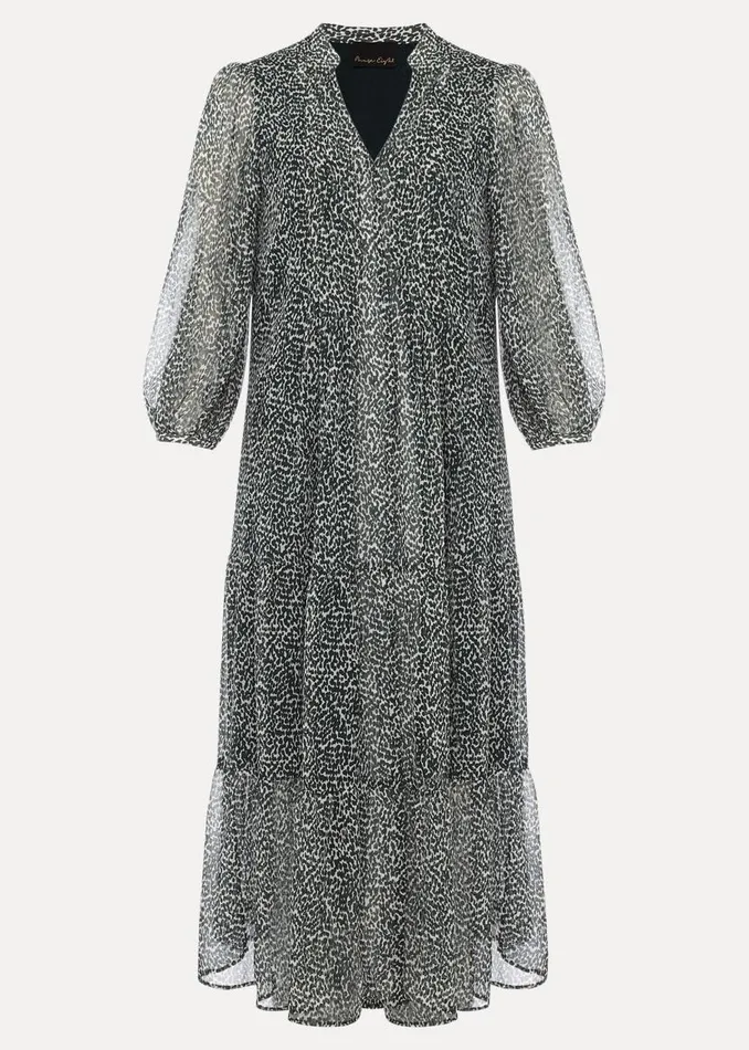 Phase Eight Dresses Penele Ditsy Print Chiffon Midi Dress Greenivory 8211 Women Phase Eight Dresses Penele Ditsy Print Chiffon Midi Dress Greenivory 8211 Women